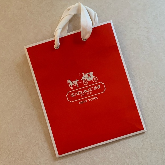 Coach Gift / Shopping Bag - Picture 1 of 4